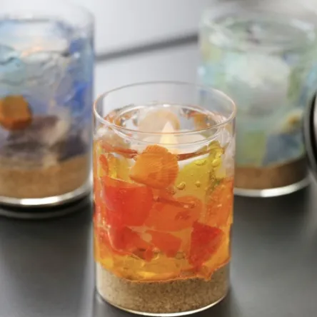 琉球ガラスキャンドルホルダー