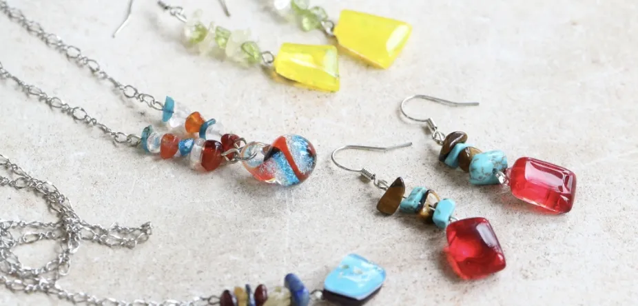 琉球ガラスストーンアクセサリー