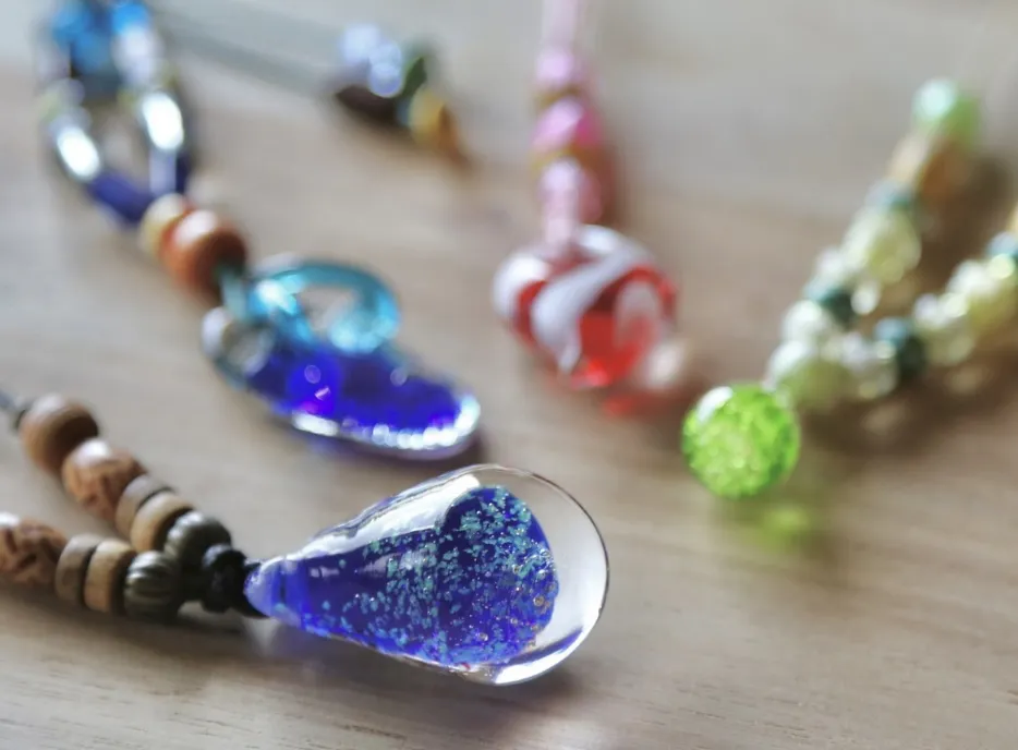 琉球ガラスアクセサリー